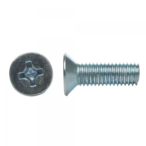 Винт DIN965 потай M4x25, цинк (1000/10)