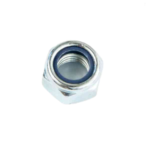 Гайка с нейлоновым кольцом DIN 985 М6 цинк (12500)