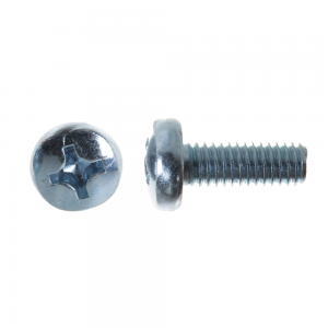 Винт DIN7985 полуцилиндр M5x10, цинк (1000/8)