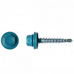 Саморез кровельный с шайбой по дереву RAL